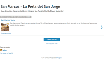 Tablet Screenshot of laperladelsanjorge.blogspot.com