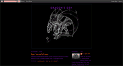 Desktop Screenshot of blackdragonsden.blogspot.com