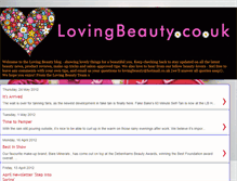 Tablet Screenshot of lovingbeautyblog.blogspot.com