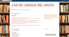 Desktop Screenshot of lasdelenguadelnacio.blogspot.com