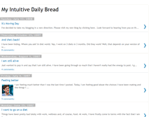 Tablet Screenshot of myintuitivedailybread.blogspot.com