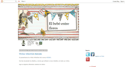 Desktop Screenshot of elbebeentreflores.blogspot.com