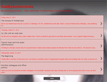 Tablet Screenshot of chroniclesofgabby.blogspot.com