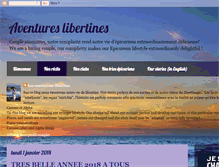 Tablet Screenshot of lesamoureuxlibertins.blogspot.com