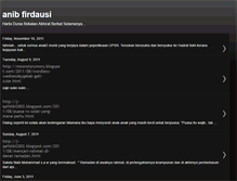 Tablet Screenshot of anibfirdausi.blogspot.com