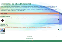 Tablet Screenshot of laeticaprofesionalyalgomas.blogspot.com