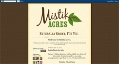 Desktop Screenshot of mistikacres.blogspot.com