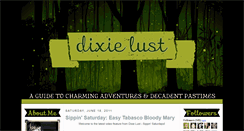 Desktop Screenshot of dixielust.blogspot.com