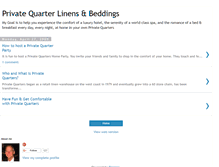 Tablet Screenshot of privatequarters.blogspot.com