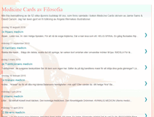 Tablet Screenshot of medicinecards-filosofia.blogspot.com