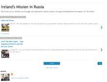 Tablet Screenshot of irelandsmission.blogspot.com