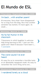 Mobile Screenshot of elmundodeesl.blogspot.com