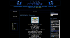 Desktop Screenshot of musiccybertopic.blogspot.com