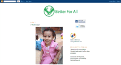 Desktop Screenshot of beingbetterforall.blogspot.com