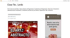 Desktop Screenshot of claseteclerdo.blogspot.com