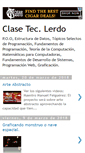Mobile Screenshot of claseteclerdo.blogspot.com