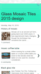 Mobile Screenshot of glassmosaictiles1.blogspot.com