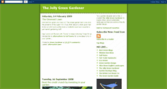 Desktop Screenshot of jollygreengardener.blogspot.com