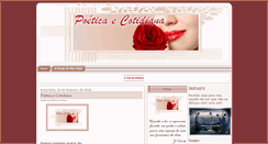 Desktop Screenshot of poeticaecotidiana.blogspot.com
