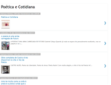 Tablet Screenshot of poeticaecotidiana.blogspot.com
