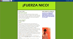 Desktop Screenshot of nico-fuerza.blogspot.com