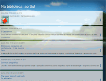 Tablet Screenshot of a-bibliotecasul.blogspot.com