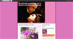 Desktop Screenshot of elperfumedelanoche.blogspot.com