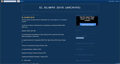 Desktop Screenshot of elolimpo2010.blogspot.com