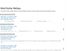 Tablet Screenshot of kordguitarmelayu.blogspot.com