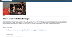 Desktop Screenshot of littlehostages.blogspot.com