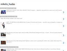 Tablet Screenshot of mikelohudas.blogspot.com