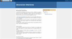 Desktop Screenshot of decoracioninteriores01.blogspot.com