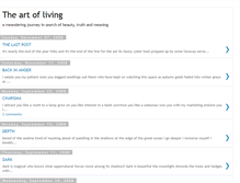 Tablet Screenshot of fireseed-the-art-of-living.blogspot.com
