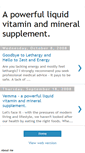 Mobile Screenshot of liquidvitaminmineralsupplement.blogspot.com