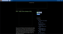 Desktop Screenshot of nogoldenthroat.blogspot.com