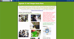 Desktop Screenshot of agenda21colegiosantarosa.blogspot.com