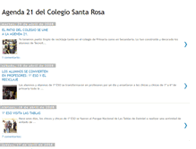 Tablet Screenshot of agenda21colegiosantarosa.blogspot.com