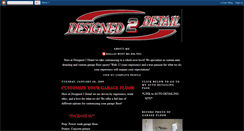 Desktop Screenshot of designed2detailgarage.blogspot.com