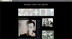 Desktop Screenshot of bannedfromtheempire.blogspot.com