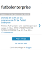 Mobile Screenshot of futbolenterprise.blogspot.com