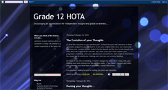 Desktop Screenshot of grade12hota.blogspot.com