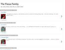 Tablet Screenshot of fiscusfamily.blogspot.com