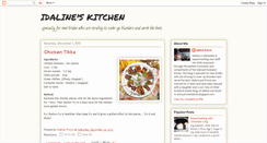 Desktop Screenshot of idalineskitchen.blogspot.com