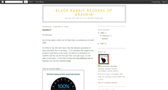 Desktop Screenshot of blackrabbitrecords.blogspot.com