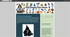 Desktop Screenshot of clubpenguinclancheats.blogspot.com