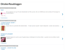 Tablet Screenshot of oktoberrosa-bloggen.blogspot.com