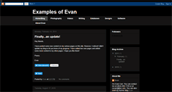 Desktop Screenshot of evancarrresume.blogspot.com