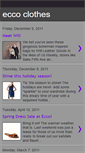 Mobile Screenshot of eccoclothes.blogspot.com
