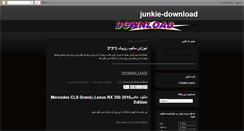 Desktop Screenshot of junkie-download.blogspot.com