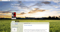 Desktop Screenshot of csehackerz.blogspot.com